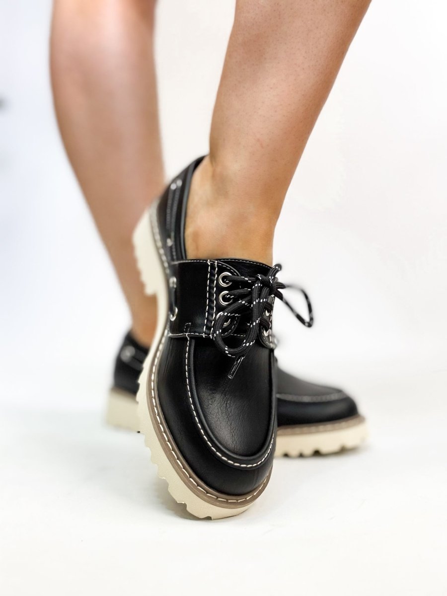Corky's Black Dockside Shoes - Macoma Boutique301 Sneakers