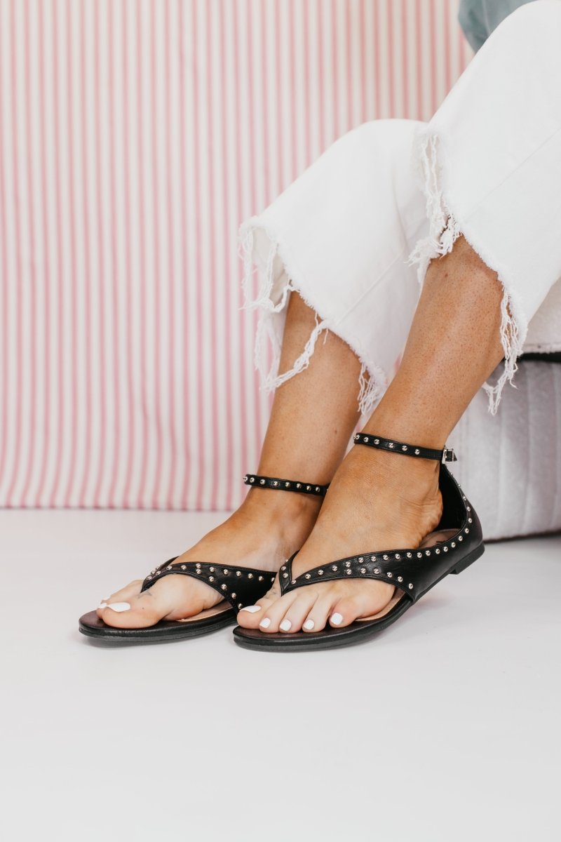 Corky's Black Don't Be Cringy Sandals - Macoma Boutique304 Sandals