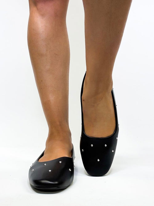 Corky's Black Don't Be Rude Flats - Macoma Boutique305 Flats