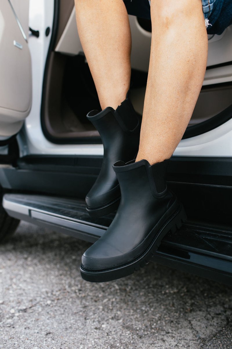 Corky's Black Drizzle Boots