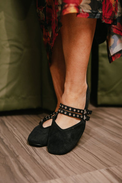 Corky's Black Faux Suede All Eyes On Me Flats - Macoma Boutique305 Flats