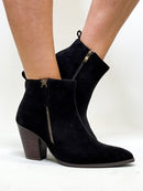 Corky's Black Faux Suede High Standards Boots - Macoma Boutique303 Mules & Boots