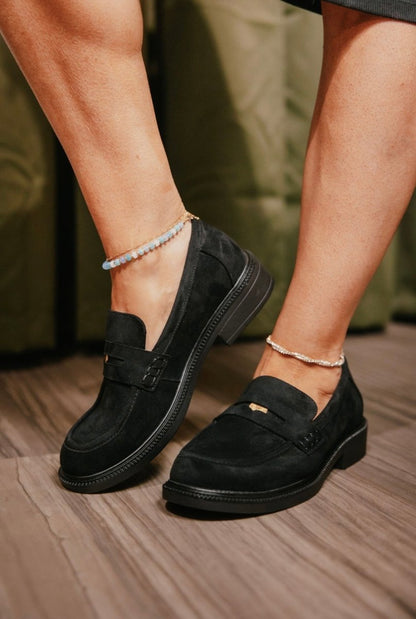 Corky's Black Faux Suede Pretty Please Mules - Macoma Boutique303 Mules & Boots