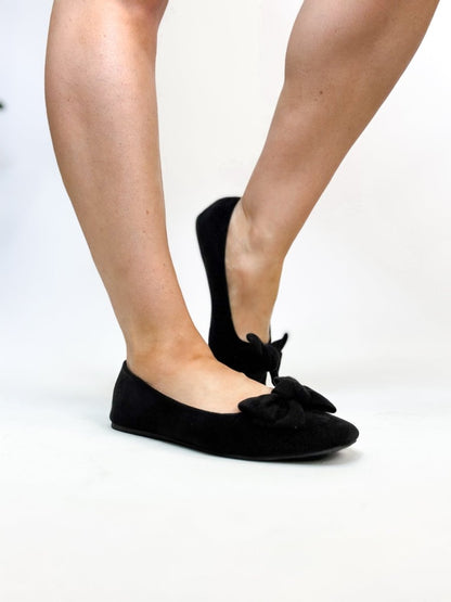 Corky's Black Faux Suede Sugar Rush Flats - Macoma Boutique305 Flats