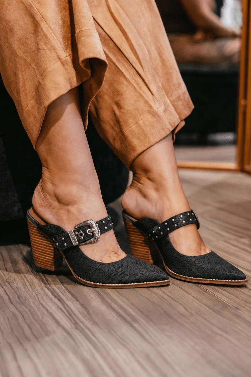 Corky's Black For The Girls Heels - Macoma Boutique302 Wedges & Heels