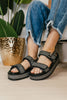 Corky's Black Go For It Sandals - Macoma Boutique304 Sandals