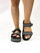 Corky's Black Go For It Sandals - Macoma Boutique304 Sandals