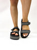 Corky's Black Go For It Sandals - Macoma Boutique304 Sandals