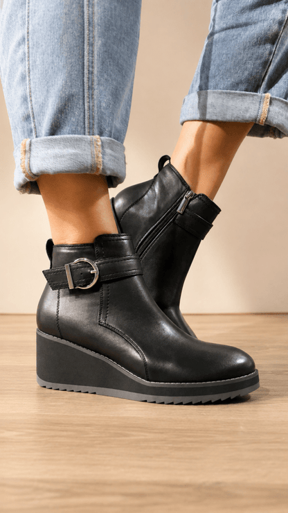Corky's Black Intuition Boots - Macoma Boutique303 Mules & Boots
