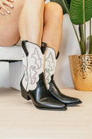 Corky's Black Ivory Somebody's Problem Boots - Macoma Boutique303 Mules & Boots