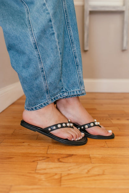 Corky's Black Jump In Sandals - Macoma Boutique304 Sandals