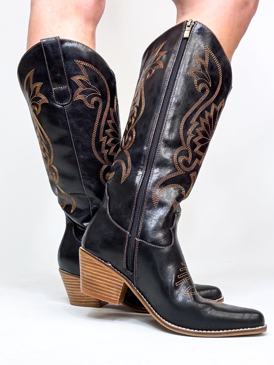 Corky's Black Just In Case Boots - Macoma Boutique303 Mules & Boots