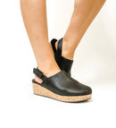 Corky's Black Low Temps Shoes - Macoma Boutique302 Wedges & Heels