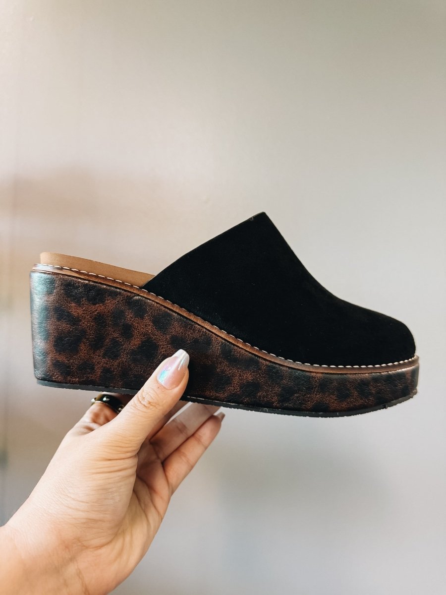 Corky's Black Maybe Later Sandals - Macoma Boutique304 Sandals
