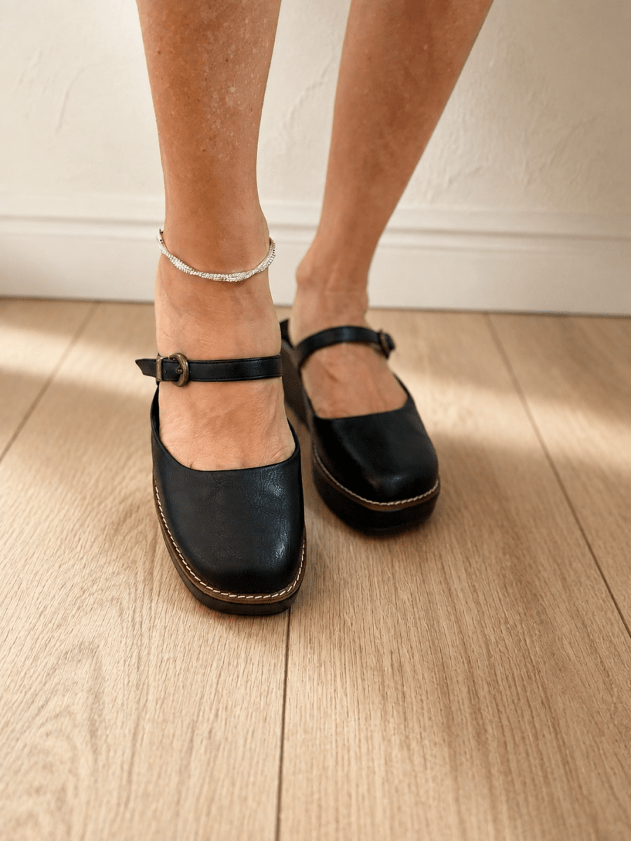 Corky's Black Me Time Wedges - Macoma Boutique302 Wedges & Heels