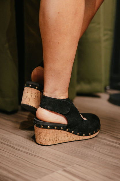 Corky's Black Oh It's You Wedges - Macoma Boutique302 Wedges & Heels