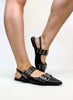 Corky's Black On The Prowl Flats - Macoma Boutique305 Flats