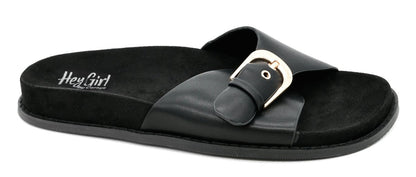 Corky's Black Passport Sandals - Macoma Boutique304 Sandals