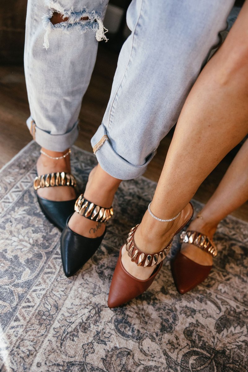 Corky's Black Past Curfew Mules - Macoma Boutique303 Mules & Boots