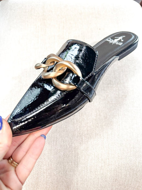 Corky's Black Playin For Keeps Mules - Macoma Boutique303 Mules & Boots