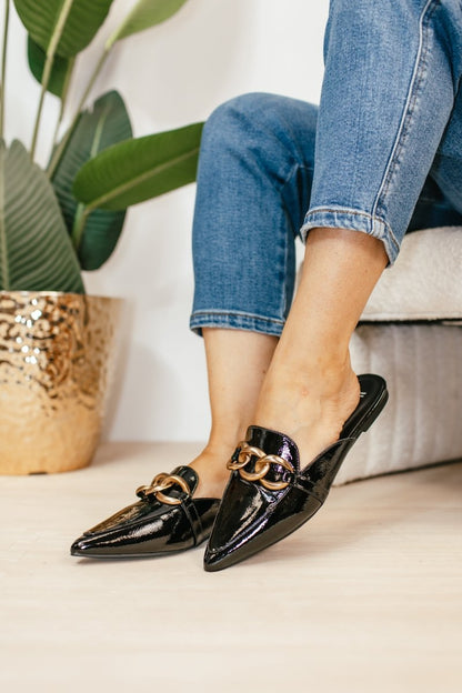 Corky's Black Playin For Keeps Mules - Macoma Boutique303 Mules & Boots