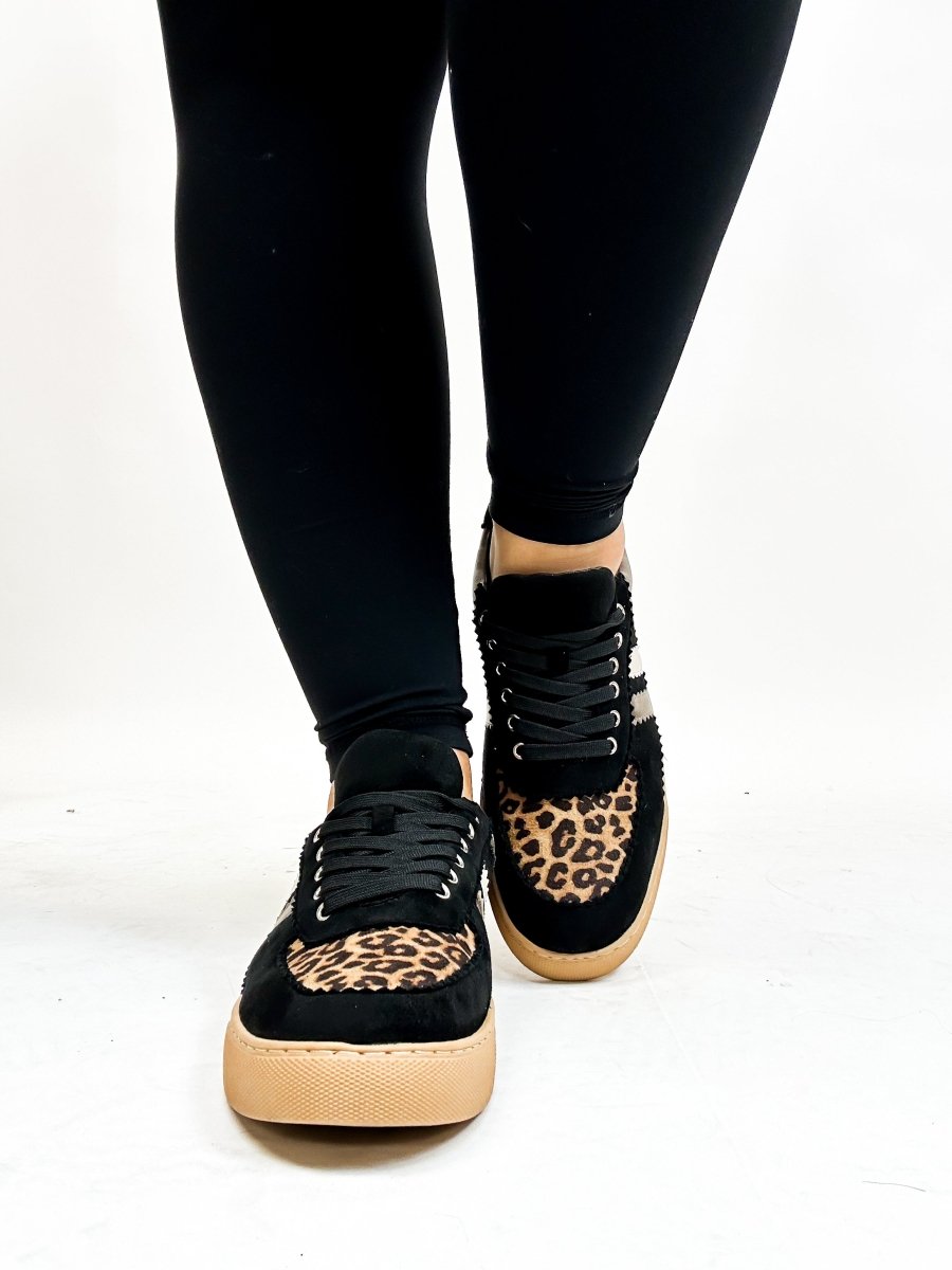 Corky's Black Rizz Sneakers - FINAL SALE - Macoma Boutique301 Sneakers