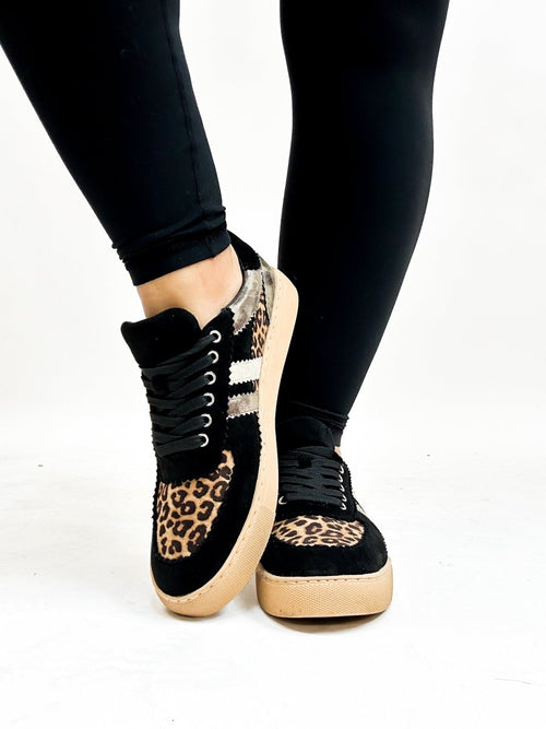 Corky's Black Rizz Sneakers - FINAL SALE - Macoma Boutique301 Sneakers