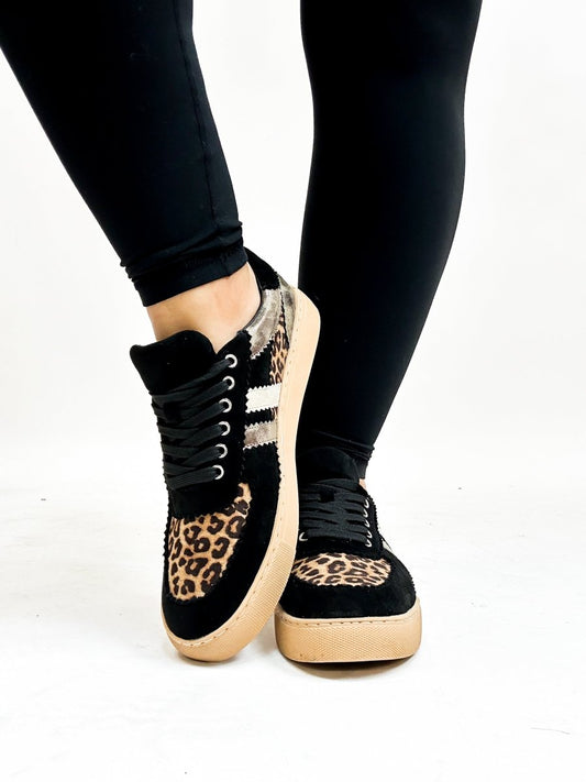 Corky's Black Rizz Sneakers - FINAL SALE - Macoma Boutique301 Sneakers