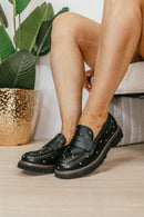 Corky's Black Stud Muffin Shoes - Macoma Boutique305 Flats