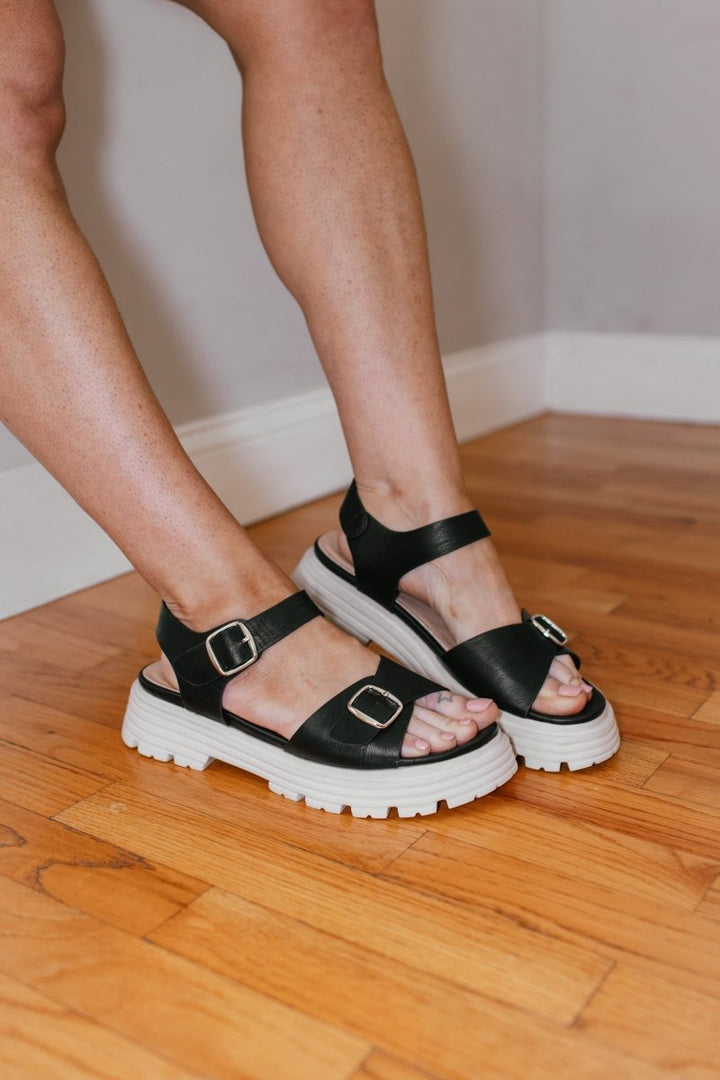 Corky's Black That's Just Me Sandals - Macoma Boutique304 Sandals