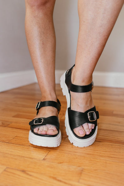 Corky's Black That's Just Me Sandals - Macoma Boutique304 Sandals
