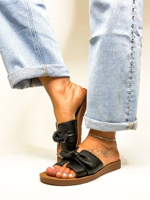 Corky's Black Too Cute Sandals - Macoma Boutique304 Sandals