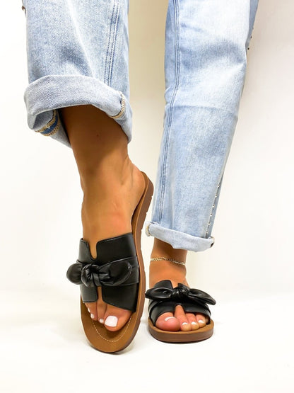 Corky's Black Too Cute Sandals - Macoma Boutique304 Sandals