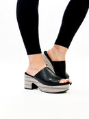 Corky's Black Totally Buggin Wedges FINAL SALE - Macoma Boutique302 Wedges & Heels