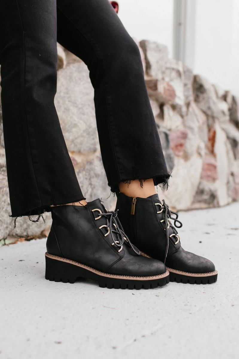 Corky's Black Trail Ride Boots - Macoma Boutique303 Mules & Boots