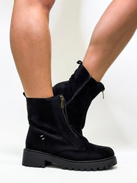Corky's Black Unzip Me Boots