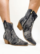 Corky's Black Washed Rhinestone Front Row Boots - Macoma Boutique303 Mules & Boots