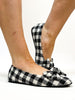Corky's Black White Check Sugar Rush Flats - Macoma Boutique305 Flats