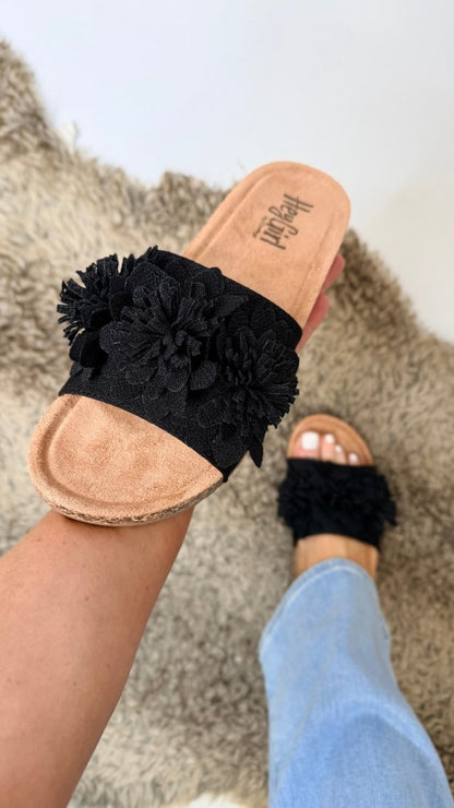 Corky's Black Wild Child Sandals - Macoma Boutique304 Sandals