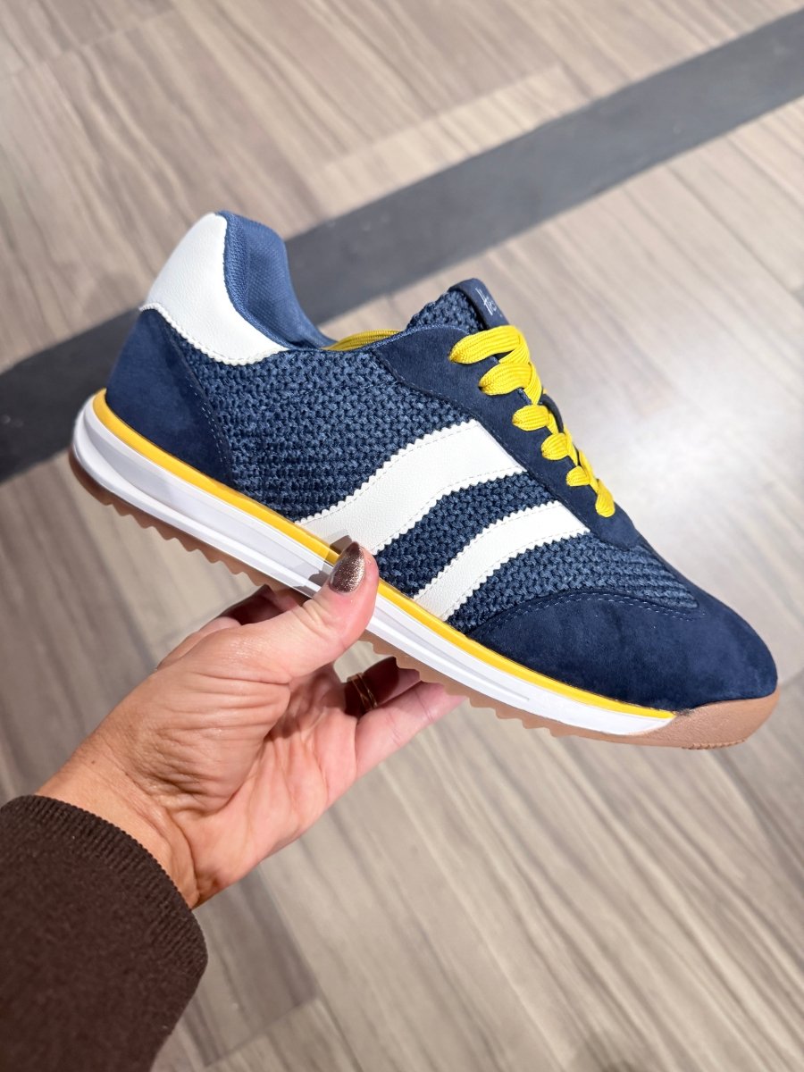 Corky's Blue Run It Back Sneakers - Macoma Boutique301 Sneakers
