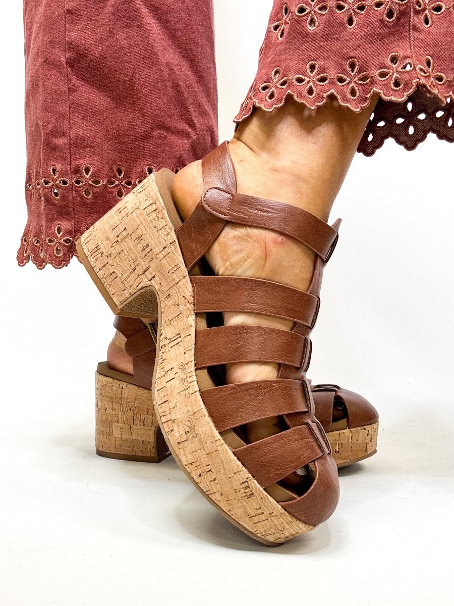 Corky's Bourbon Fishin For A Compliment Shoes - Macoma Boutique302 Wedges & Heels