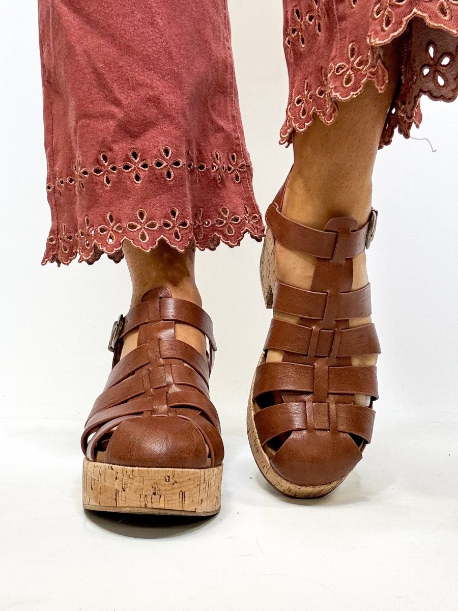 Corky's Bourbon Fishin For A Compliment Shoes - Macoma Boutique302 Wedges & Heels