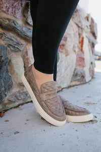 Corky's Bronze Washed Metallic Quilty As Charged Shoes