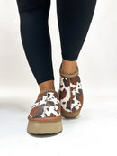 Corky's Brown Cow Pillow Talk Shoes - Macoma Boutique303 Mules & Boots