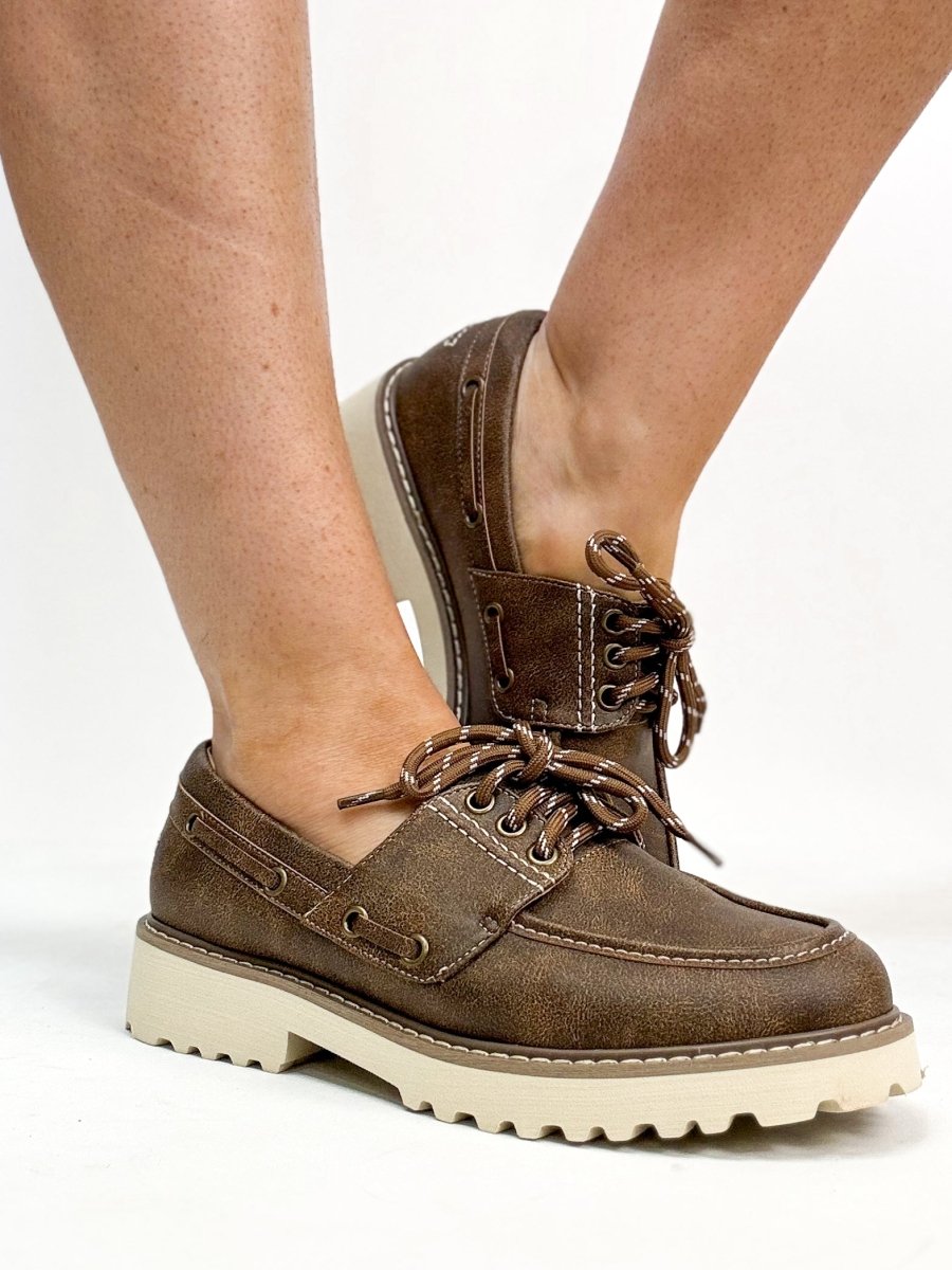 Corky's Brown Dockside Shoes - Macoma Boutique301 Sneakers