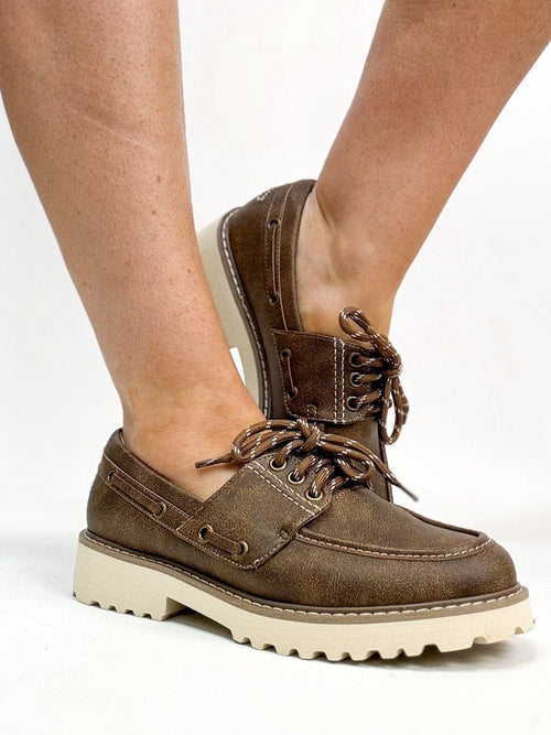 Corky's Brown Dockside Shoes - Macoma Boutique301 Sneakers