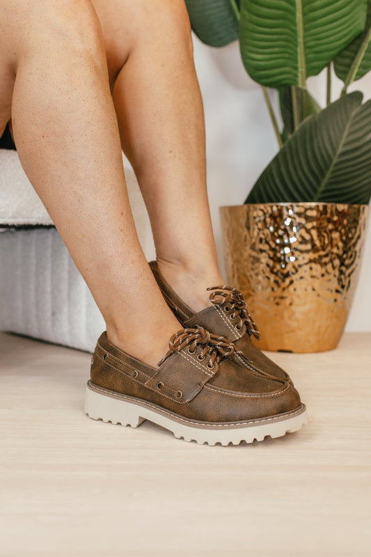 Corky's Brown Dockside Shoes - Macoma Boutique301 Sneakers