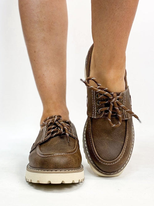Corky's Brown Dockside Shoes - Macoma Boutique301 Sneakers