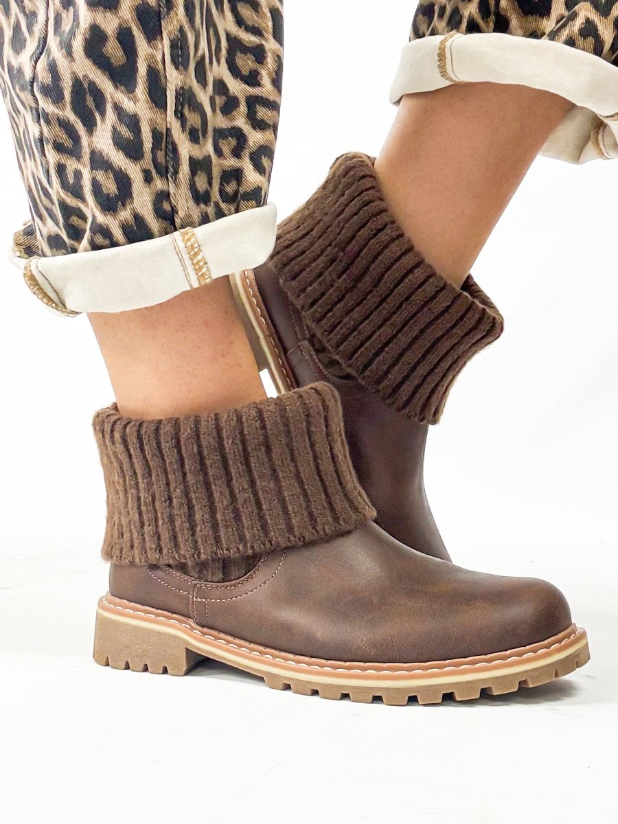 Corky's Brown Oiled Quiver Boots - Macoma Boutique303 Mules & Boots