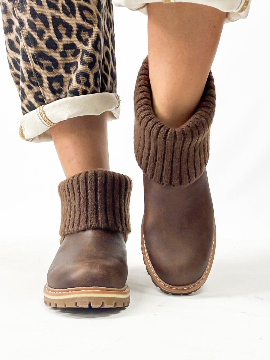 Corky's Brown Oiled Quiver Boots - Macoma Boutique303 Mules & Boots